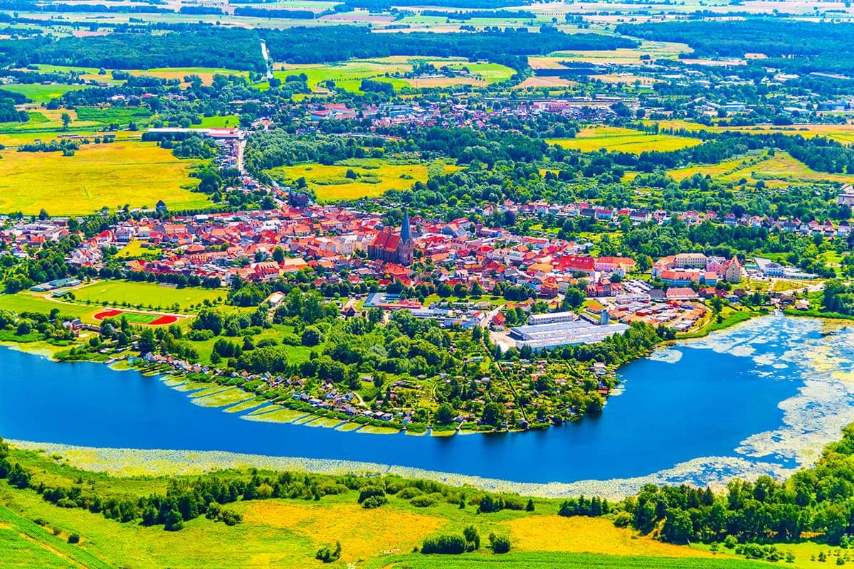 Bützow im Sommer