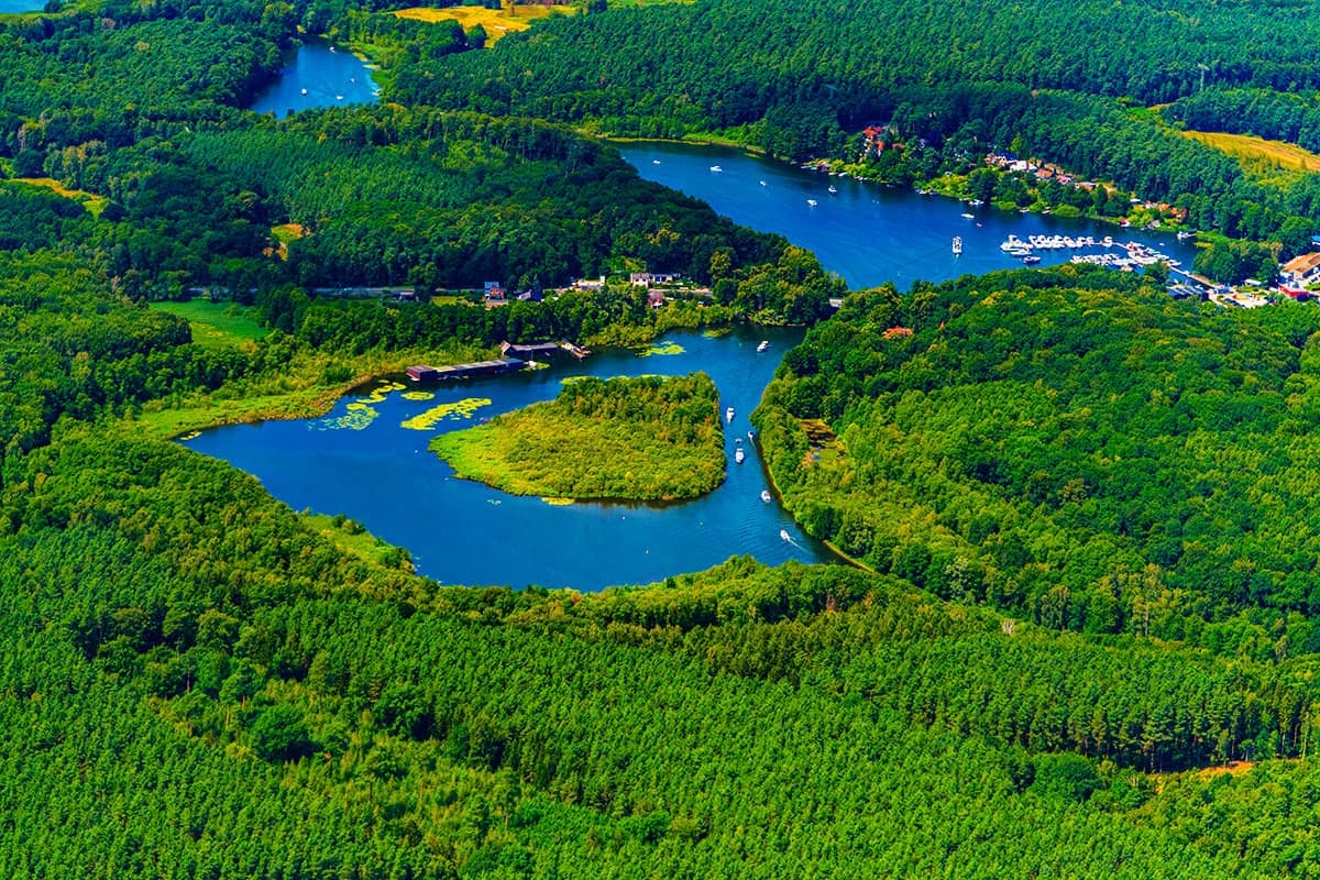 Reeckkanal von oben