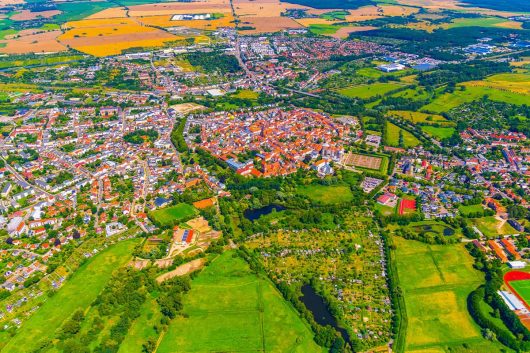 Güstrow von oben